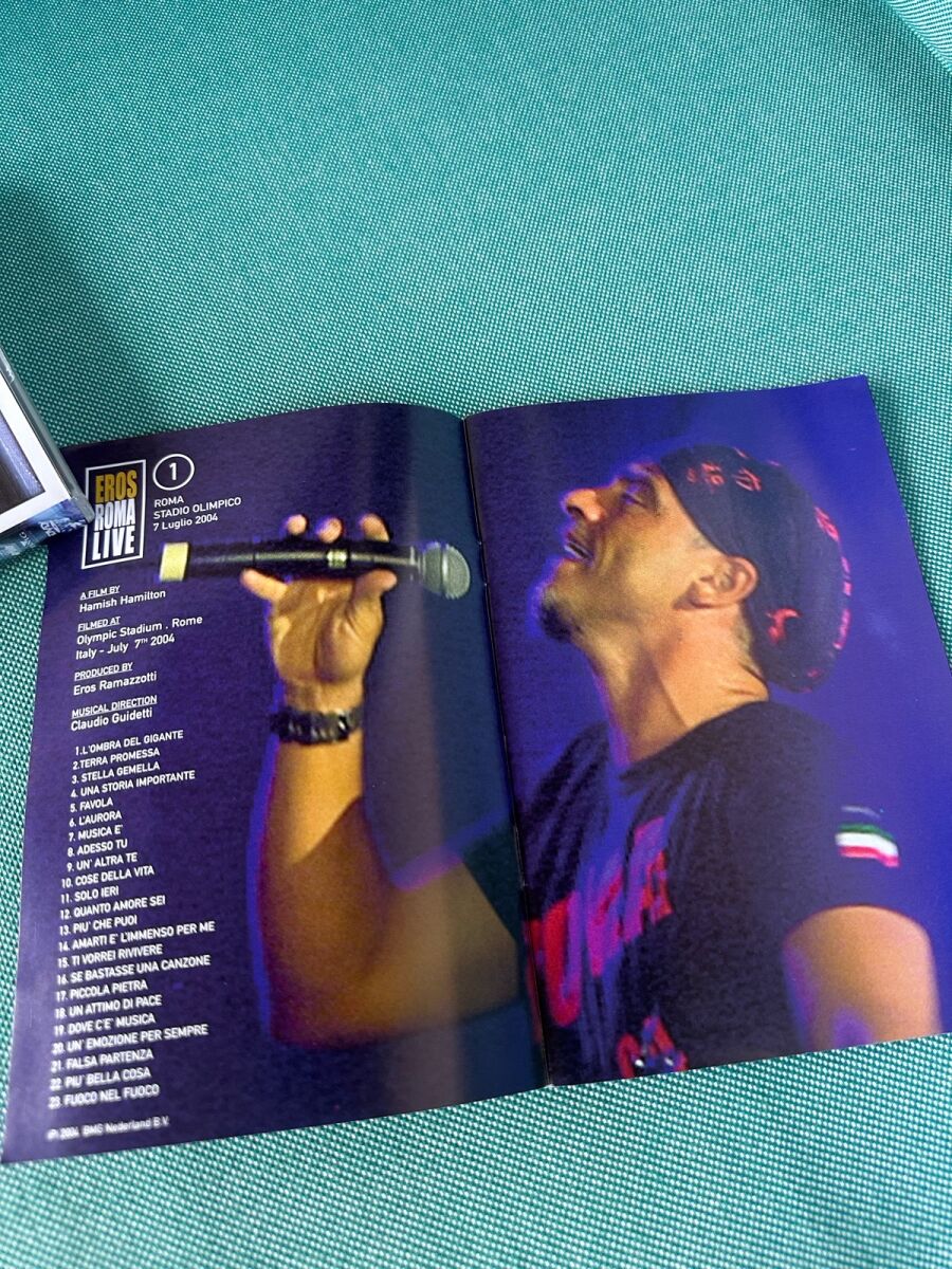 Eros Ramazzotti Roma Live 2 DVD like new - € 40,00 - Vendora.cy