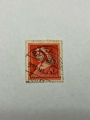 Hungary Stamp Saint Elizabeth of Hungary 1932 like new