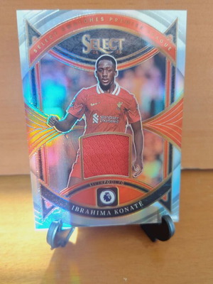 2024-25 Panini Select EPL Ibrahima Konate Liverpool Silver Relic Patch καινούργιο