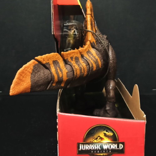 Mattel Jurassic World Rebirth Tail Thrasher Spinosaurus Figure new