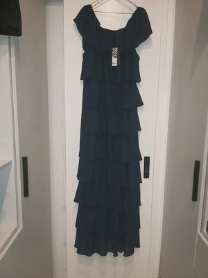 Long blue dress new Greek tailoring 5XL
