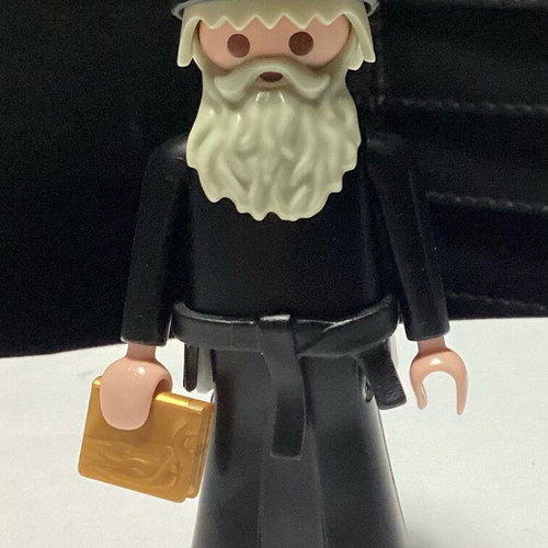 Playmobil custom figure Monk / Friar / Priest like new