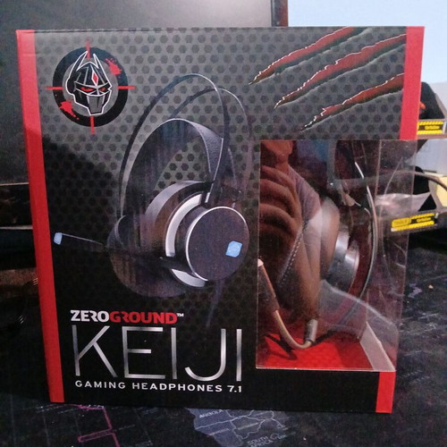 Zeroground HD 2400 Keiji Gaming Headset Surround 7.1 USB like new