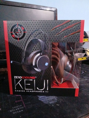 Zeroground HD 2400 Keiji Gaming Headset Surround 7.1 USB like new