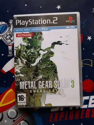 Metal Gear Solid 3 PlayStation 2 μεταχειρισμένο με βιβλιαράκι οδηγιών