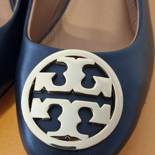 Γόβες Tory Burch 55mm Multi Logo, μαύρες, μέγεθος 37