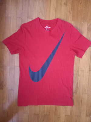 Nike short-sleeve shirt like new, red, size S