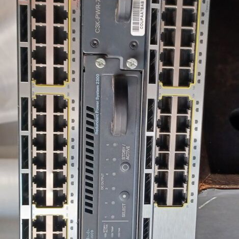 Cisco Catalyst 3750X 24 & 48 POE switches used with Cisco C3KX NM 1G