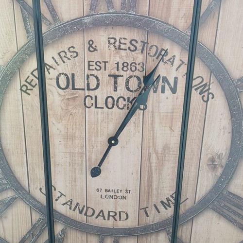 Triptych clock 0.90 x 0.90 used set