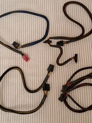 Modular cables used, pack of 8 for Enermax power supplies
