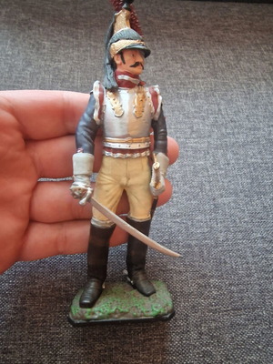 Collector's lead soldier figure by DEA like new, handpainted, 16 cm