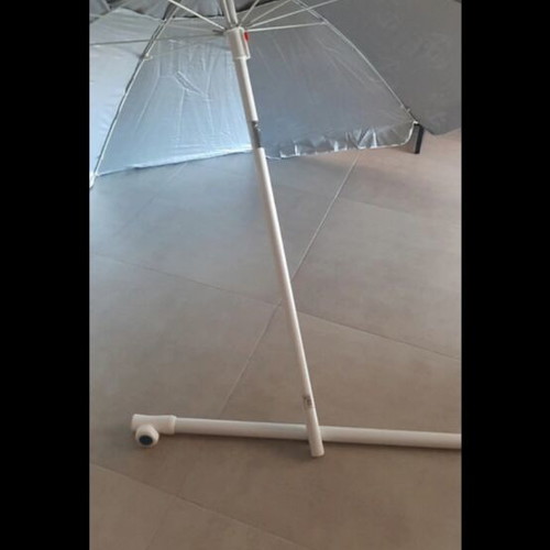 Beach umbrella new with UV protection, 2m diameter