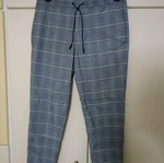Checked men's trousers