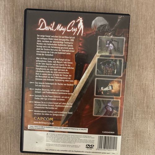 Devil May Cry PlayStation 2 used German complete