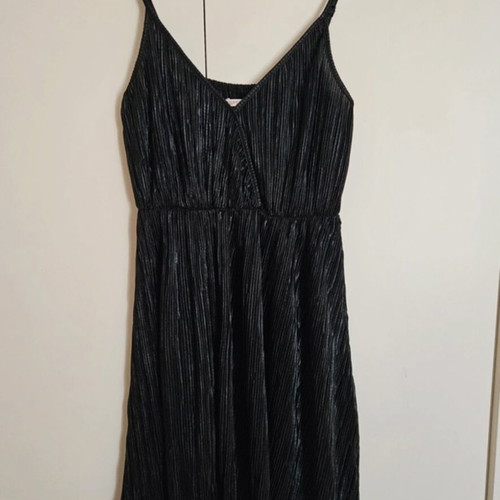 Pull & Bear black shiny dress, size Small