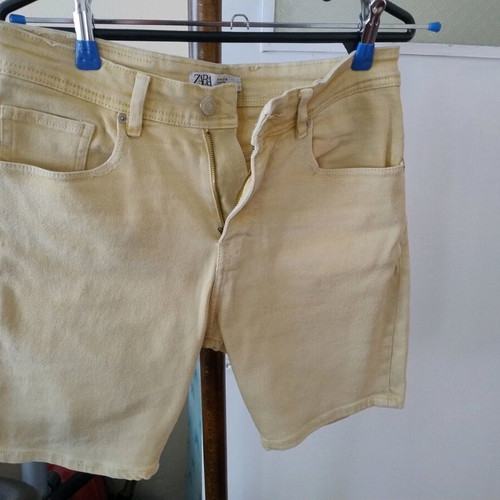 Men's shorts Zara like new, yellow