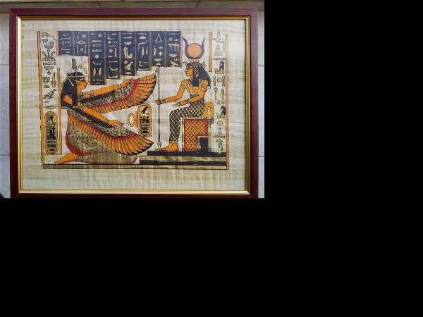  kadro me egiptiako papiro