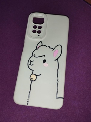 Beige phone case for Xiaomi Redmi Note 11 & 11S with blade like new