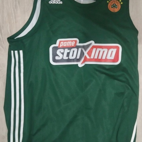 Panathinaikos basketball jersey, double-sided, size 2XL