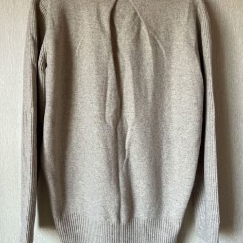 Sisley beige wool sweater, size M