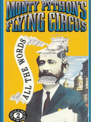 The Complete Monty Pythons Flying Circus All the Words Volume Two book like new, English