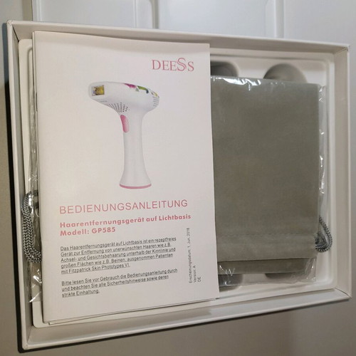 Deess GP585 laser hair removal device new, Intense Pulsed Light (IPL)