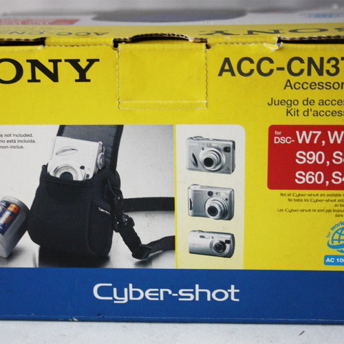 Sony Accessory Kit ACC-CN3TR Cyber-shot για DSC W7 W5 S90 S80 S60 S40 καινούργιο
