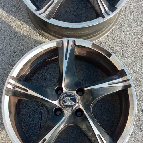 Aluminum rims used, set of 2, 16 inch, 4x100, Toyota Corolla