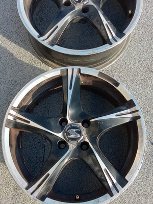Aluminum rims used, set of 2, 16 inch, 4x100, Toyota Corolla