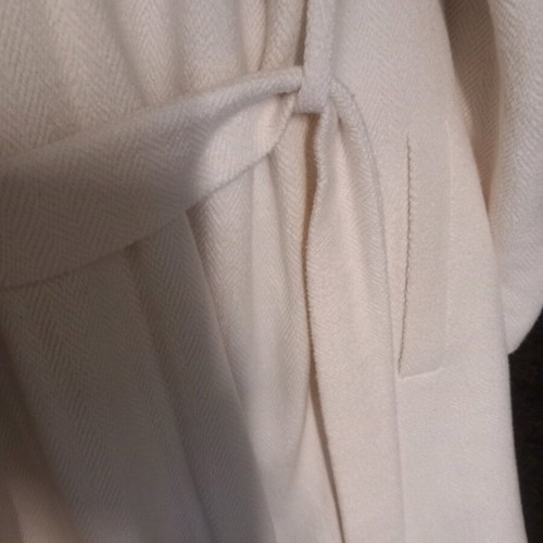 Women's coat used, beige, very soft