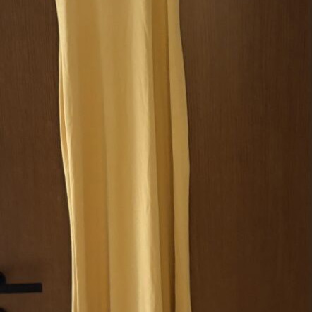 Nadia Rapti midi maxi yellow dress size M like new, racer back