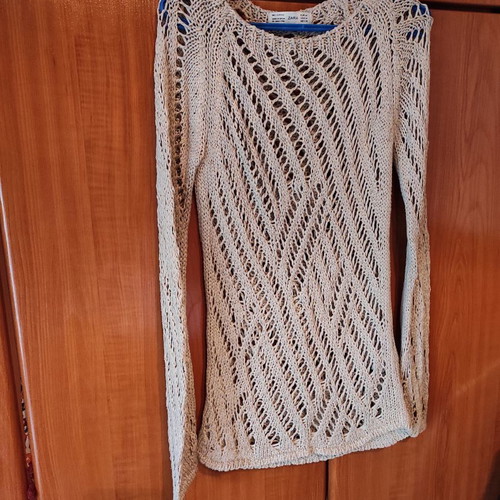 Zara summer sweater used, size M, brown
