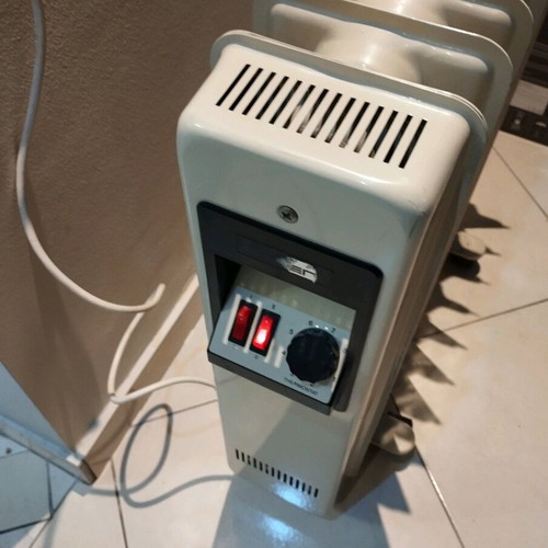 Electric oil radiator used Keller 2-speed with adjustable intensity