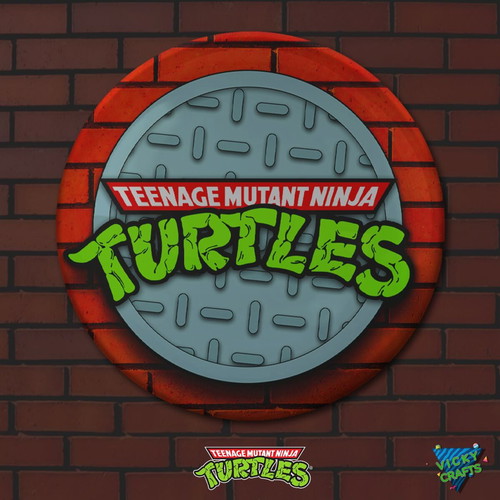 Teenage Mutant Ninja Turtles Pin Set 10 Pieces New, 3 cm