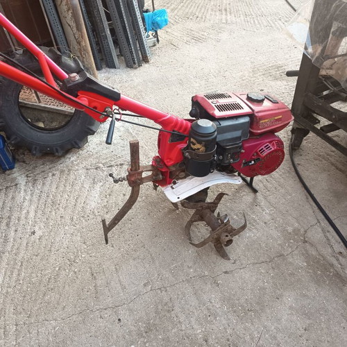Honda F501 four-stroke tiller refurbished with Honda GX140 engine