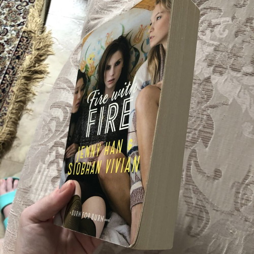 Fire with Fire book like new by Jenny Han and Siobhan Vivian