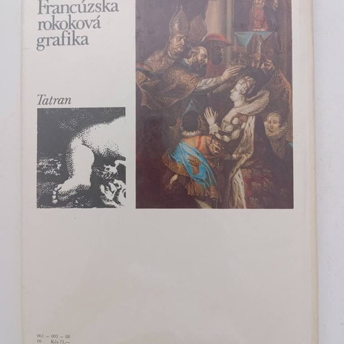Francúzska rokoková grafika book like new, Tatran