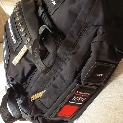 MWM backpack new, black, 43x34 cm