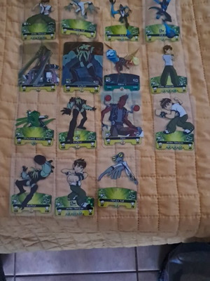 Ben 10 cards used