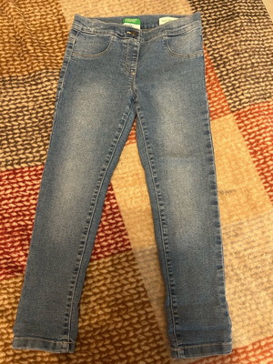 Benetton jeans like new, size 116 cm for 6 years