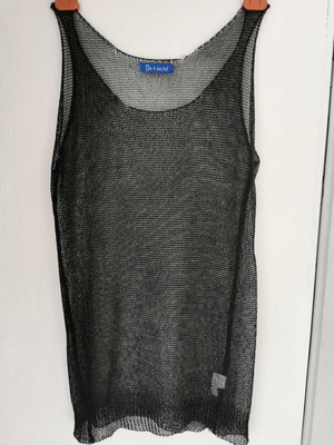 She's secret transparent mesh tank top