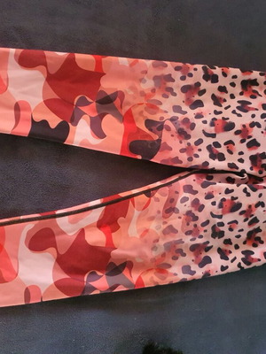 Lismina leggings that sculpt the body, like new, colorful, size XL