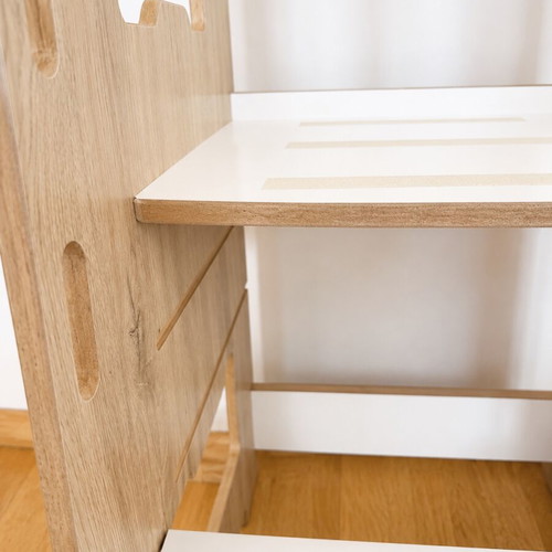 Montessori Learning Tower wooden, adjustable, like new