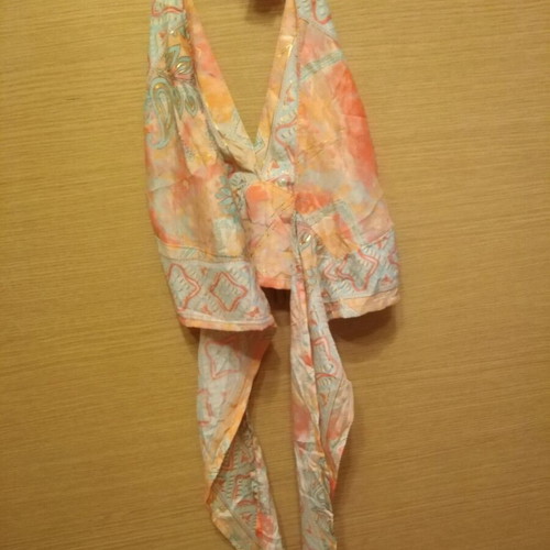 Bustier like new with tassels, one size