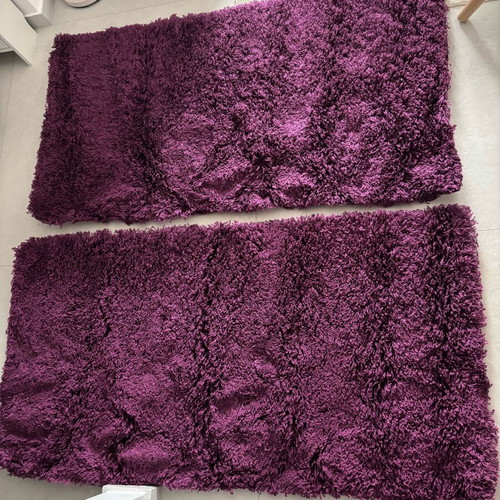 Rug set like new 80x150