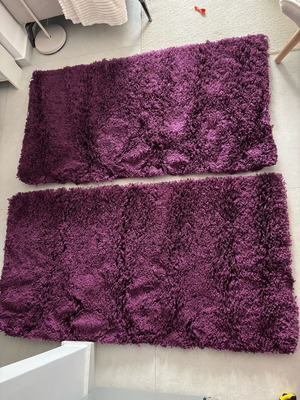 Rug set like new 80x150