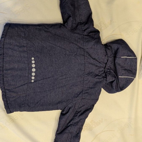 H&M jacket with fleece lining, water resistant, used, size 92 cm