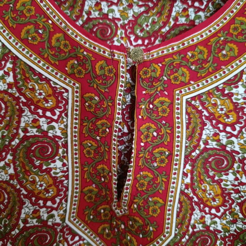 Women's tunic shirt used, multicolor, size XL