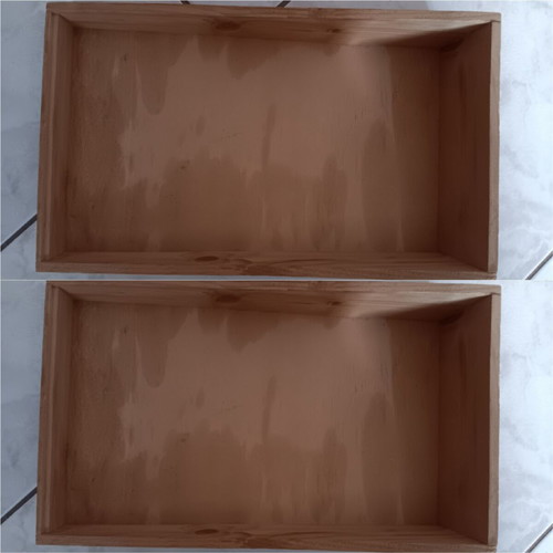 Wooden boxes, set of 4