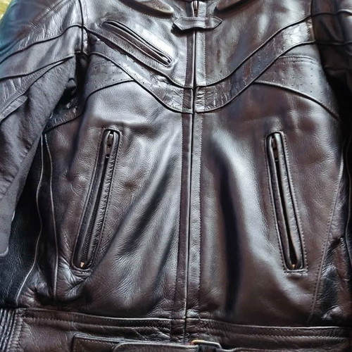 Wintex leather motorcycle jacket size XS like new